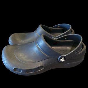 Crocs Women's Navy Closed Toe Slides W9